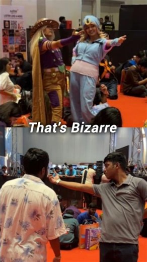 Something Bizarre happened at Mumbai Comic con 💥 #jojo