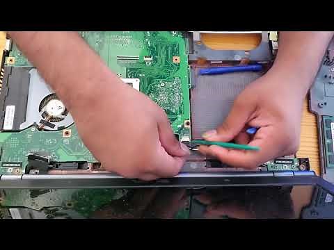 Asus U56E laptop Disassembly and cleaning