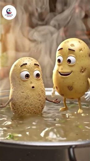 Potato-Rice | Viral AI Animation - Cybolex Creation