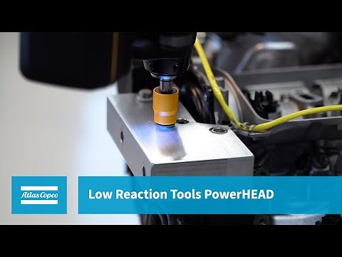 Low Reaction Tools PowerHEAD | Atlas Copco