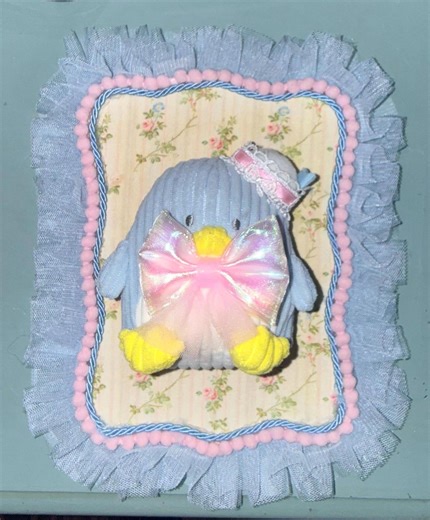 Tuxedo Sam Penguin Plushie Taxidermy/wall Plaque Character Card - Etsy Canada