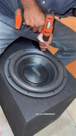 Audio NOX Subwoofer 🔊 1200RMS Install #modificition #carlover #caraccessories #modified #shorts ￼