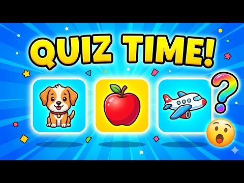“Fun Quiz for Kids 🧠 | Kids Quiz Challenge 🎉 | Test Your Brain!”