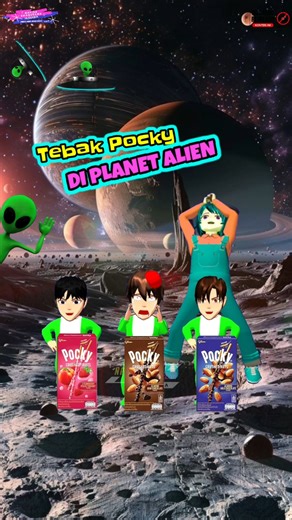 Salah Tebak Pocky Di Planet Alien 👽 #sakuraschoolsimulator #comedy #pocky