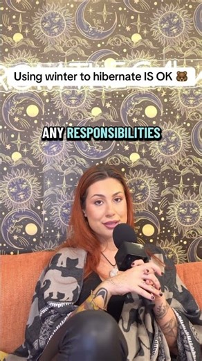 Use winter to hibernate! #podcast #astrology