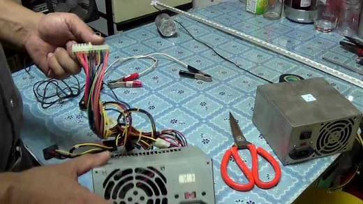 牛人教你旧电脑主机电源的再利用方式