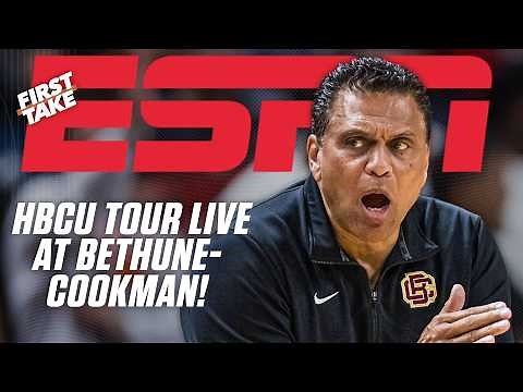 First Take LIVE from Bethune-Cookman 🎥 Reggie Theus, The Pivot guys, throwbacks & MORE 🔥