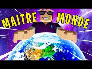JE DEVIENS LE CHEF DE LA TERRE EN SUPER VILAIN DANS ROBLOX !