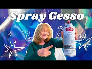 Spray Gesso ~ Smooth Painting Surfaces !