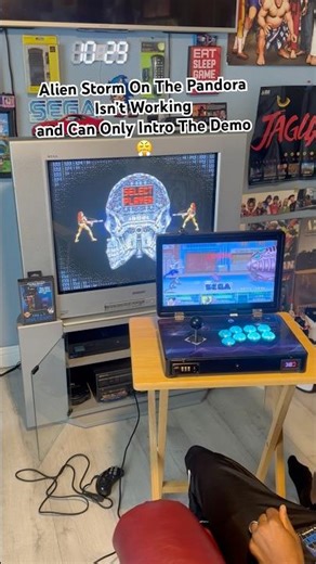 Alien Storm Arcade #sega #genesis ##trinitron