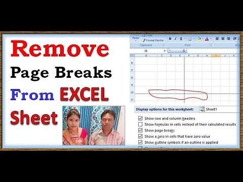 Remove Page Breaks From EXCEL Sheet, page breaks after print preview, how to remove page breaks,
