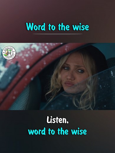 Expression - Word To The Wise | English Lessons & English Speaking Practice