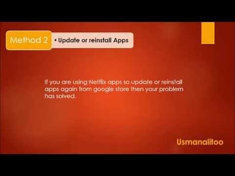 [Fixed] Netflix Error Code 12001