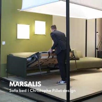 Marsalis sofa bed opening system