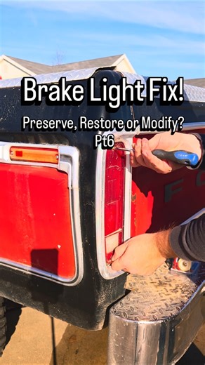 Brake Light Fix on an old Ford!
