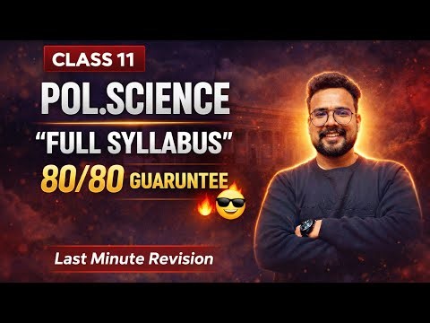 Class 11 Political Science Full Syllabus One Shot Revision #class11politicalscience