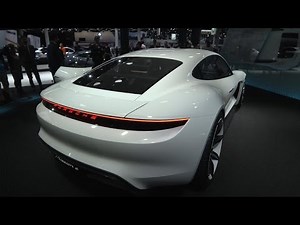 Car Tech - Porsche's Mission E previews an all-electric, Tesla-fighting Panamera