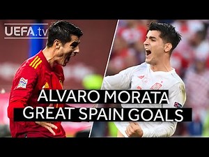 ÁLVARO MORATA: GREAT SPAIN GOALS