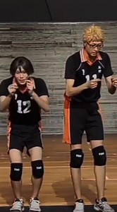 Live Stage Haikyuu Actors Yamaguchi and Tsukishima | Stress Reliever Video