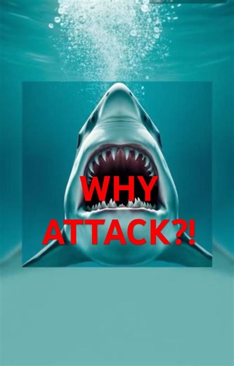 If Sharks Don’t Hunt Humans… Why Do They Attack? (Explained) #facts #animals #wildlife #share #shark