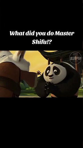 Kung Fu Panda bloopers 🐼