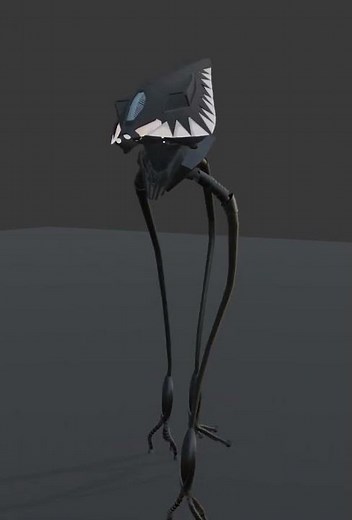 Tripod walk cycle revamped [Blender] (OLD) #waroftheworlds #wotw #tripod #alien