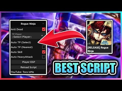 [RELEASE] Rogue Ninja Script - Anti Dead | Kill Player | Auto Skills