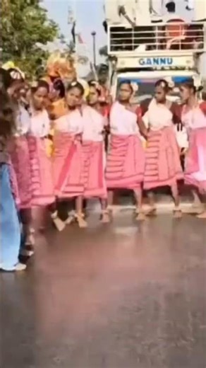 Pure Village Vibes ❤️ Traditional Dhemsa Dance Full Enjoy#viral #shortvideo #trending