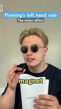 GCSE Physics - the motor effect #physicspaper2 #physics #electromagnetism