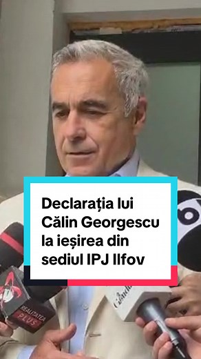 Declarația Călin Georgescu la IPJ Ilfov
