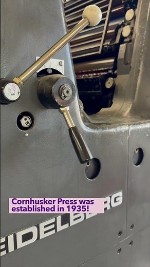How a printing press works