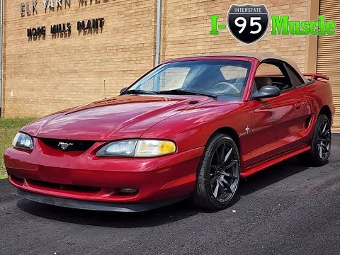 1995 Mustang GT Convertible 5-Speed at I-95 Muscle