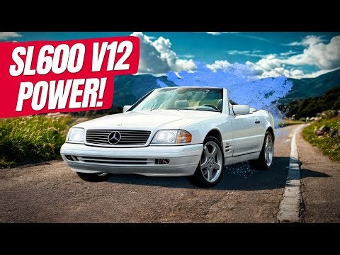 This 1997 Mercedes SL600 V12 Is a 90s Dream Car!