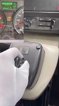 [Become a bus driver] Watch how to operate the Isuzu Erga AMT 🎉 #lowfloorbus #IsuzuErga #busdrive...