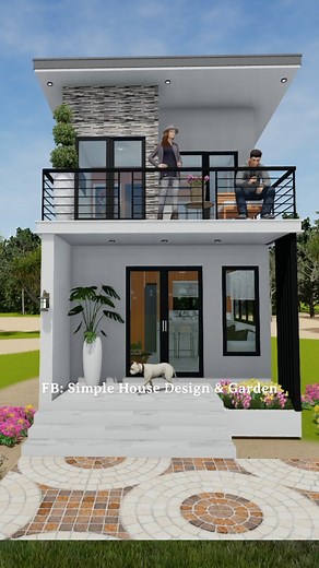 2.6M views · 33K reactions | Tiny House Design Idea for you殺 #reels #reelsfb #fblifestyle #reelscontest #pinoyreels #smallhousedesign #simplehouse #bungalowhouse #2bedroom #house #home #floorplan #lowbudgethouse #lofthouse #houseplan #tinyhouse #minimalist #desainrumah #casa #reelsviral #reelshouse #housedesignideas #modernhouse #housewithstore #housedesign2025 #houseplans #3bedroom | Simple House Design & Garden | Facebook
