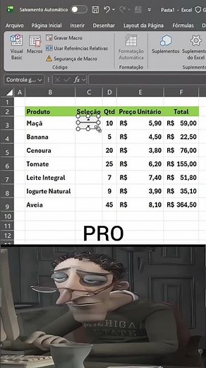 Como criar botões de ajuste (Spin Button) no Excel em minutos!