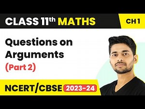 Questions on Arguments (Part 2) - Complex Numbers | Class 11 Maths Chapter 1 | CBSE 2024-25