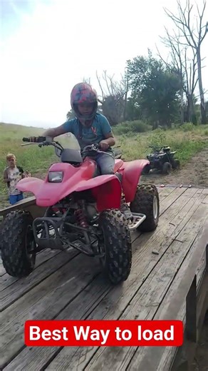 Best way to load your ATV. (not 4x4 recommend)