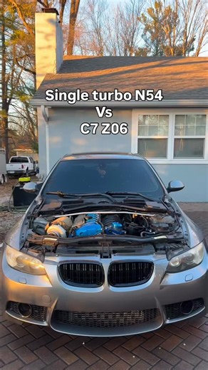 $wervo⚡️ on Instagram: "Single turbo n54 vs Z06 C7"