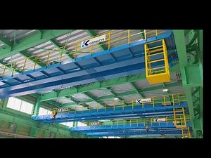 ダブルレール形ホイスト式天井クレーン -1【神内電機製作所】