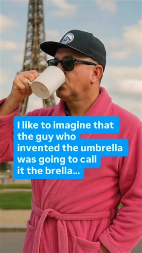 3.3K views · 67 reactions | I like to think the inventor of the umbrella had another name in mind... #dadjokes | Matt Lisle | Facebook