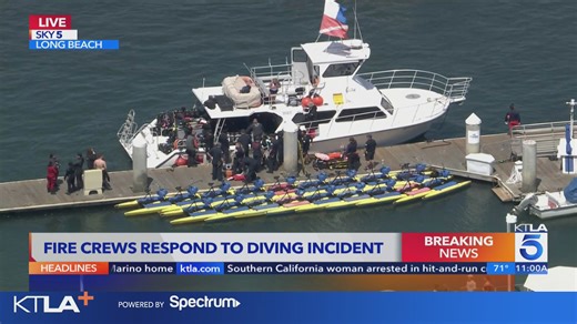 Deep sea diver dies off coast of Long Beach