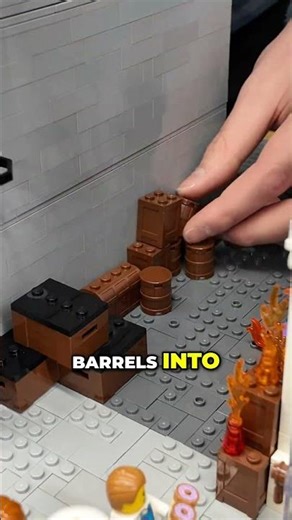 Adding Boxes and Barrels into the Alleyways of my 1920s LEGO City