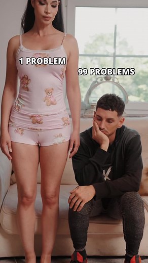 Micaela Schäfer on Instagram: "Wer würde dieses eine Problem auch auf sich nehmen? 🙄 @patrox #facts #lustig #couple #micaelaschaefer"