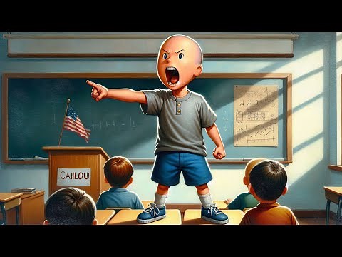 C. Caillou Mîsbehaves at school/ Gróunded/ Cáillou Behaves at school/ Ungrounded 😲 /S3 EP35