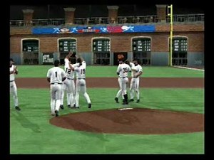 PS2 MLB 08 The Show - NLCS - Giants Defeat Braves