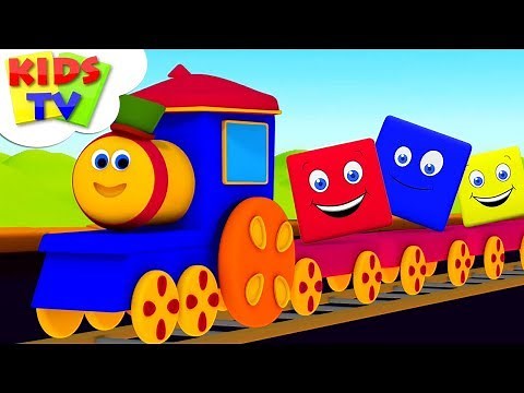 Preschool Learning Videos | Bob The Train | Cartoon Videos For Children - Kids TV
