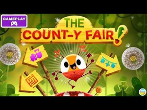 Count on June Bug: The Count-y Fair Gameplay 🎮 | Counting, Shapes & Patterns Learning Game for Kids