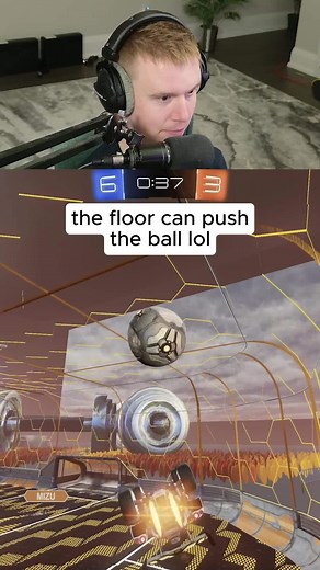 rl but the floor pushes the ball #rl #rocketleague #lethamyr #leth | Lethamyr