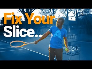 Fix your Slice Backhand technique lesson and drills...